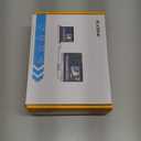 KVM Switch 2 Monitors 1 Desktop and 1 Laptop 4K@60Hz, 7-in-1 Dual Monitor KVM Switch Docking Station, Expand 2 HDMI Displays,4xUSB 3.0,PD 80W, Wired Remote and USB-C Cable Included