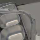 Snackle Box Container with 8 Removable Stainless Steel Compartments Divided Snack Tray with Portable Handle for Beach, Road Trip, Picnic, Boat Days, Ball Games, Pool and Parties