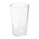 GET Unbreakable Stackable Restaurant Plastic Tumbler/Cup (Set of 12) 8 Ounce Clear | For Restaurants and Home, Dishwasher Safe, BPA Free