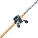 Shakespeare Excursion Low Profile Baitcast Reel and Fishing Rod Combo (7' - Medium Heavy - 3pc - Right)