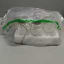 Vintage Glass Vases for Flowers, Set of 3 Clear Vases for Farmhouse Wedding Centerpiece Cylinder Bottle for Reception Table Decor Housewarming Birthday Floral Arrangements (S+M+L)