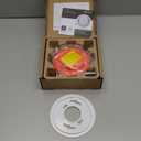 Kidde Smoke Detector, AA Battery Powered, LED Warning Light Indicators, 1 Pack, White, 30CUAR