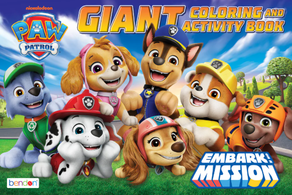 Paw patrol activity book
