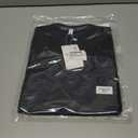 REORIA Womens Long Sleeve Shirts 2025 Fall Trendy Deep V Neck Slim Fit Basic Tops Casual Going Out Top Tee Blouse (Black, S)