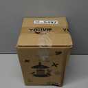 Metal Roof Bird Feeder - Chew Proof for Outdoor (2.8lb:Bronze)