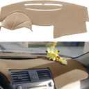 Dash Cover Mat Pad Custom Fit for Toyota Camry 2007 2008 2009 2010 2011 Dashboard Cover Carpet Cap Protector (Beige) Y27