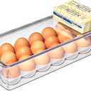 OXO Refrigerator Egg Bin, One Size, Clear