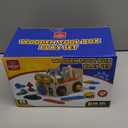 Montessori Kids Tool Set, Wooden Toddler Tool Bench Educational Toys for Ages 2-4, 2 Year Old Boy Gift for Birthday Christmas, STEM Pretend Play Tool Box, Learning Developmental Construction Toys (Small)