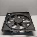 Radiator Cooling Fan Assembly Compatible with Nissan Rogue Sport 2017 2018 2019 2.0L # 214816MA0A