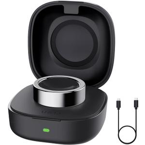 Compatible with Ou-ra Ring Gen3 - Smart Ring Wireless Charger Size 13, 600mAh Portable Travel Charging Dock