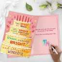 4 x Niece Birthday Card – Sweet and Loving Birthday Card from Aunt or Uncle