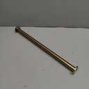 Ivilon Tension Curtain Rod - Spring Tension Rod for Windows or Shower, 24 to 36 Inch. Warm Gold