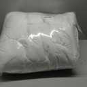 LEISURE TOWN Queen Mattress Pad Fitted Quilted Cotton Mattress Cover Cooling Soft Pillow Top Mattress Topper with Down Alternative Filling Mattress Protector with 8-21 Deep Pocket (60x80 White)