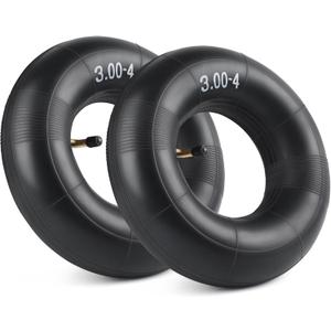 LotFancy 3.00-4 Inner Tube for Razor E300 E300S E325 (Version 1-40) Scooters, Angled Valve, 10"x3" 260x85 Replacement Electric Scooter Tube