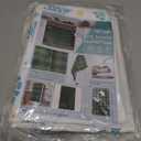 2 x AnyDesign Winter Kitchen Dish Towel 18 x 28 Inch Gold Blue Snowflake Dishcloth Vintage Decorative Hand Drying Tea Towel for Baking Cooking Home Kitchen Decor Housewarming Gift, 2Pcs