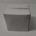 PULOTE 100PCS White Plastic Plates Disposable - Heavyweight 50 White Dinner & 50 Dessert/Salad Plates for Wedding, Party