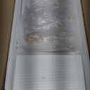 4 Tier White Lack Shelf Vanity Wall Shelf with 10 Crystal Hooks - Multi-Functional Storage for Makeup, Jewelry, Plants, Awards & Display (L7.1 x W5.5 x H30.7) (2)