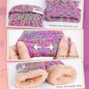 Kids Toddler Winter Warm Fleece Lined Gloves for Girls Boys, Thick Thermal Cute Knit Gloves for Cold Weather (Blue)