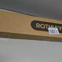 ROTHLEY Curtain Rods for Windows 48 to 84 Inch Copper Curtain Rod 1 Inch Diameter Decorative Curtain Rod Adjustable Drapery Rod Heavy Duty Window Poles for Curtains With Klick Fit Brackets-Orb Finial
