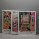 Induslyfe Large Framed Retro Vintage Wall Art Canvas Decor Set of 3, Matisse Wall Art Prints Poster Modern Art, Sage Green Aesthetic Floral Botanical wall art, bedroom living room bathroom 18x24