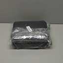 Haofy Portable LED Makeup Bag Stylish Large Capacity 3 Color Lights Dimmable Travel Makeup Bag LED Mirror (Black)