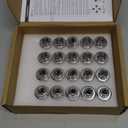 Orion Motor Tech M12x1.25 Lug Nuts, 12x1.25mm Wheel Lug Nuts Compatible with Infiniti Q70 Q45 Q50 G37 I30, Nissan 350Z 370Z 200SX, Subaru Forester BRZ Outback WRX, Mag Lug Nut with Washer, Set of 20 (Silver)