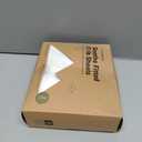 KeaBabies 2-Pack Organic Crib Sheets for Boys, Girls - 52x28 Fitted Crib Mattress Sheet Neutral, Breathable Jersey Cotton Cover for Baby Bed, Toddler Mattress, Soft & Cute Prints (Soft White)