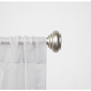 Round Cap 3/4 Matte Nickel Length/Longer: 66"-120"