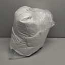 MIULEE Goose Feather Down Bed Pillows with 100% Cotton Cover, Queen Size Set of 2 Soft Fluffy Decorative Bed Sleeping Pillows for Back,Side Sleepers White