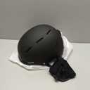 Ski Helmet for Women Men, Safety Certified Snowboard Helmet with Shockproof ABS Hard Shell for Adults & Youth (Small, Black)