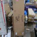 Signature Design by Ashley Willowton Shabby Chic Large TV Stand up to 60" with 3 Shelves and Fireplace Option, White