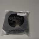 RUNNING GIRL Sports Bras for Women High Support,Seamless Ribbed Longline High Neck Sports Bra Racerback Padded Crop Top Yoga (Black, L)