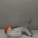 VEVOR Boat Trailer Winch Stand, 2 to 3-inch Winch Posts, Boat Trailer Winch Seat with TPU Orange Roller & U-Bolts, Suitable for Jet Ski, Sailboat, Fishing Boat, Speedboat (Galvanized), Silver