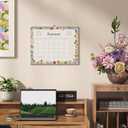 4 x Jotsome Wall Calendar 2026, 14.2"x11.2" Monthly Calendar From Now To December 2026, Bleed-Proof Paper Calendar with Notes For Home and Office, Easy Organizing(Florals)