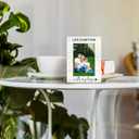 Mom Son 4x6 Picture Frame, Best Mom Gifts, Mothers Day Birthday Gifts from Sons, Mother of Sons Photo Frame, Life Is Better with My Boys Picture Photo Frames for Desk Decor