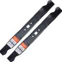 21 inch Mower Mulching Blades for Troy Bilt TB110 TB230 TB240 TB130 TB210 TB320 TB220 TB280ES 942-0741A 742-0741 742-0741A 942-0741 Cub Cade MTD 21" Deck Mower Blade (2 Pack)