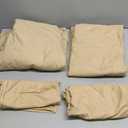 SONORO KATE Bed Sheet Set Super Soft Microfiber 1800 Thread Count Luxury Egyptian Sheets 16-Inch Deep PocketWrinkle and Hypoallergenic-4 Piece (Taupe, King)