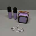 Mini Karaoke Machine for Kids, 2026 TOP Toys Birthday Gifts Ideas for Girls Ages 4, 5, 6, 7, 8, 9, 10, 12+ Years Old, Portable MP3 Player with 2 Wireless Mics for Party