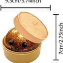 Dumpling Squishies,Giant Glitter Dumpling Box,Colorful Sensory Toys Stress Relief Ball,Soft Squeeze Decompression Dough Gift for Adults (A-2PC)