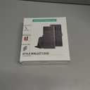 4 x SUANPOT for Samsung Galaxy S24 Plus/S24+ Wallet case with RFID Blocking Credit Card Holder,Flip Book PU Leather Protective Cover Women Men for Samsung S24Plus Phone case Blue