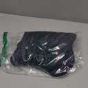 ASENKU Warm Dog Winter Coat, Waterproof Dog Coat for Cold Weather, Fleece Dogs Jacket with Ultra Thick Plush Lining Leash Hole Storage Pockets for Small Dogs (Navy Blue, Small)