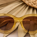 PEEPERS CAPRI POLARIZED SUNGLASSES YELLOW +0.00