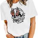 Women Farm Fresh Pumpkins Shirt: Cute Fall Pumpkin T Shirt Farmers Market Thanksgiving Tee Top (Large)