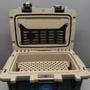 Pelican 14 Quart Cooler (Hunter Green/Tan)