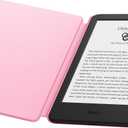 Amazon Kindle Case, Thin and Lightweight, Foldable Protective Cover - Fabric (Pink)