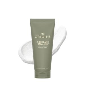 Origins Checks and Balances Polishing Face Scrub | Gently Exfoliates to Smooth Skin & Visibly Minimize Pores | With Bamboo, 2.5 Fl Oz