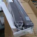 FREDBECK 36in x 84in Brown Barn Door with 6.6ft (79inch) Barn Door Hardware Track Kit and Handle Included, Double Surfaces,Simple Assembly is Required,K-Frame,Coffee