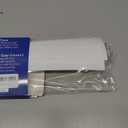 Silicone Stove Counter Gap Cover (2 Pack),Easy Clean Heat Resistant Wide & Long Kitchen Stove Gap Filler,Seals Spills Between Counters, Oven, Stovetops, Washing Machines, Washer, Dryer(21in, White)