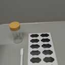 12 Pack 4oz Glass Shot Bottles with Caps, 120ml Borosilicate Glass Juice Shot Bottles, Dishwasher & Freezer Safe, Reusable Wellness Ginger Shot Glass Jars with Lids for Juicing