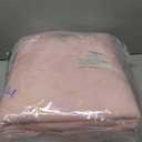 Marvione Bath Towels Set 6 Piece, 100% Turkish Cotton Highly Absorbent and Soft Towels for Bathroom 2 Bath Towels 2 Hand Towels 2 Washcloths, Pink